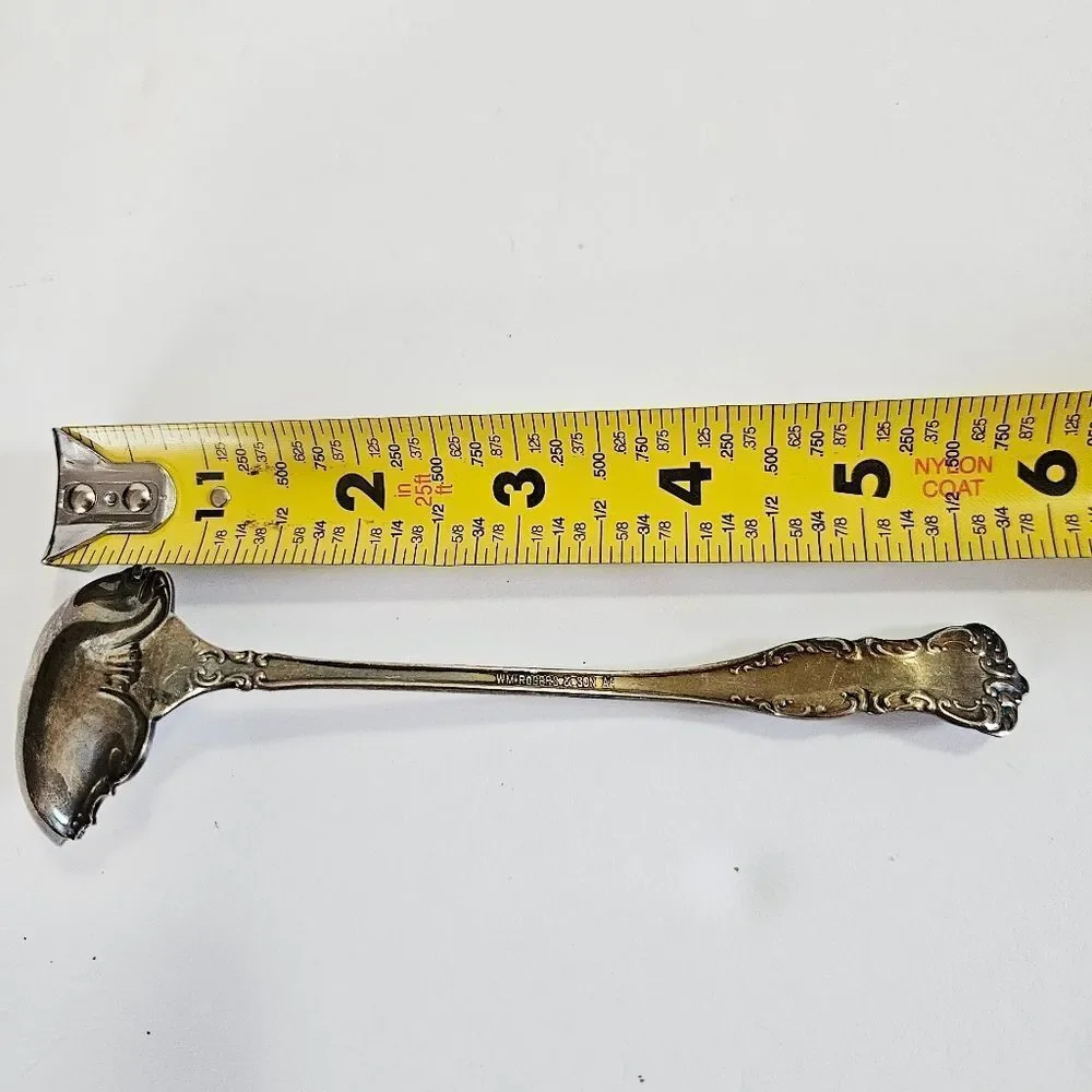 WM Rogers & Co. Oxford Pattern AA Silver Plated Serving Meat Fish Forks & Ladle
